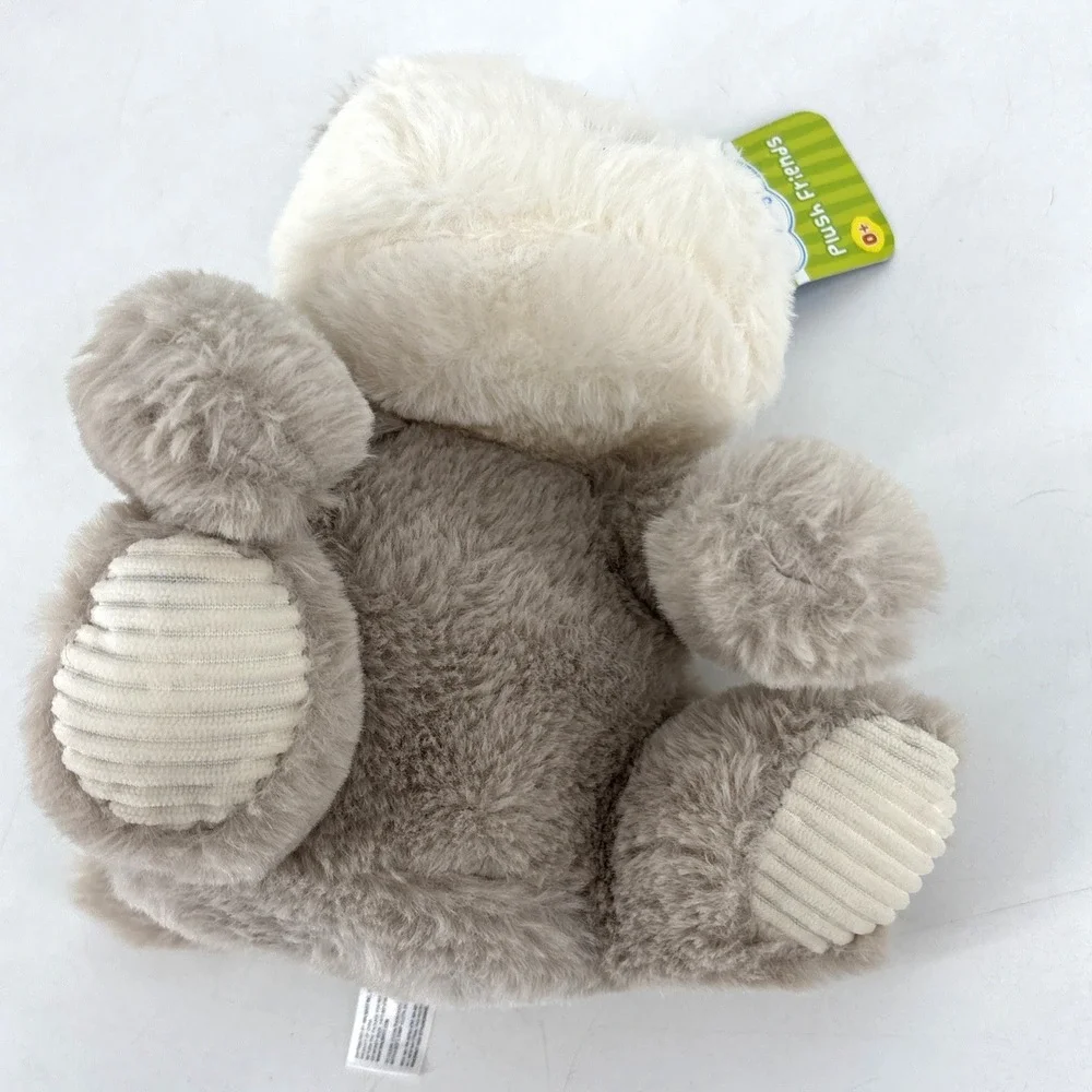 Spark Create Imagine Hippo Hippopotamus‎ Plush Rattle With Crinkle Ears Lovey - Picture 7 of 11
